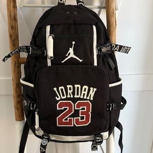 Jordan 23 Black and White Men's Backpack